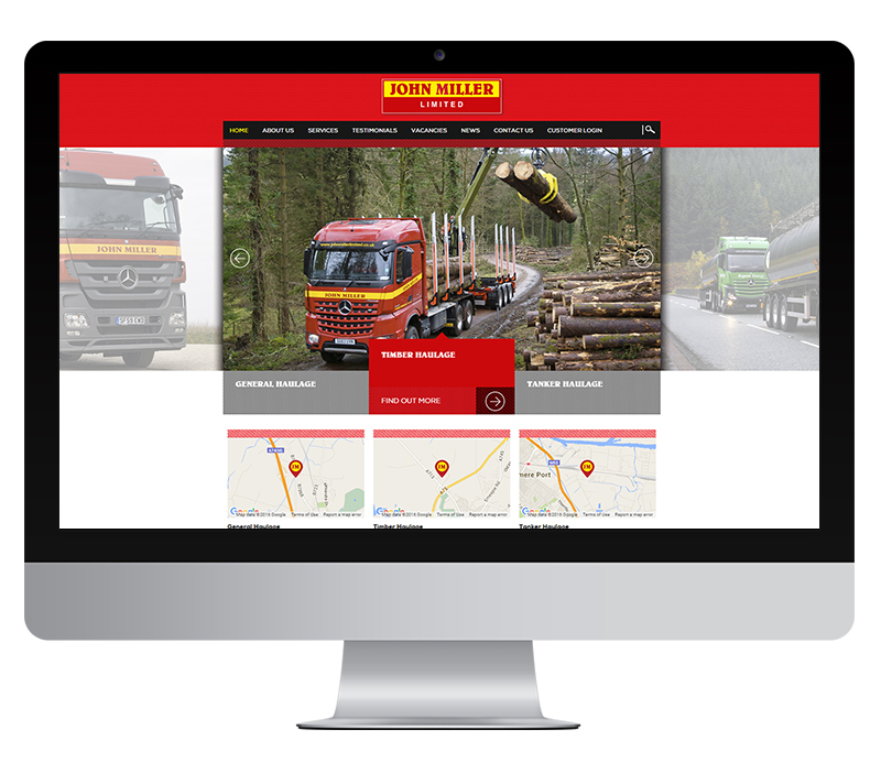 John Miller haulage website