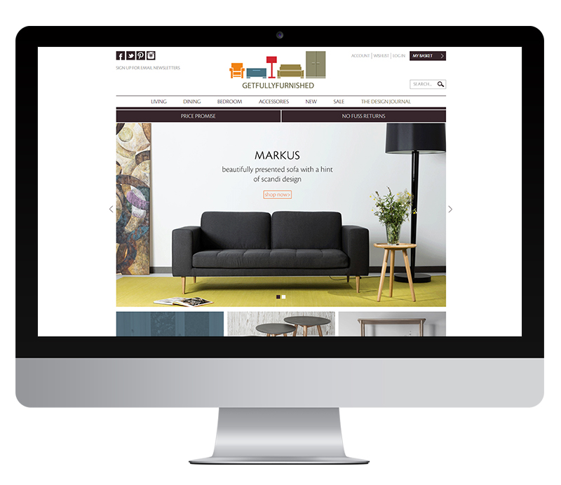 Get Fully Furnished furniture retailer