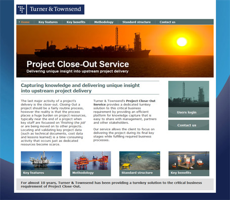 Turner & Townsend - Project Close-Out Service